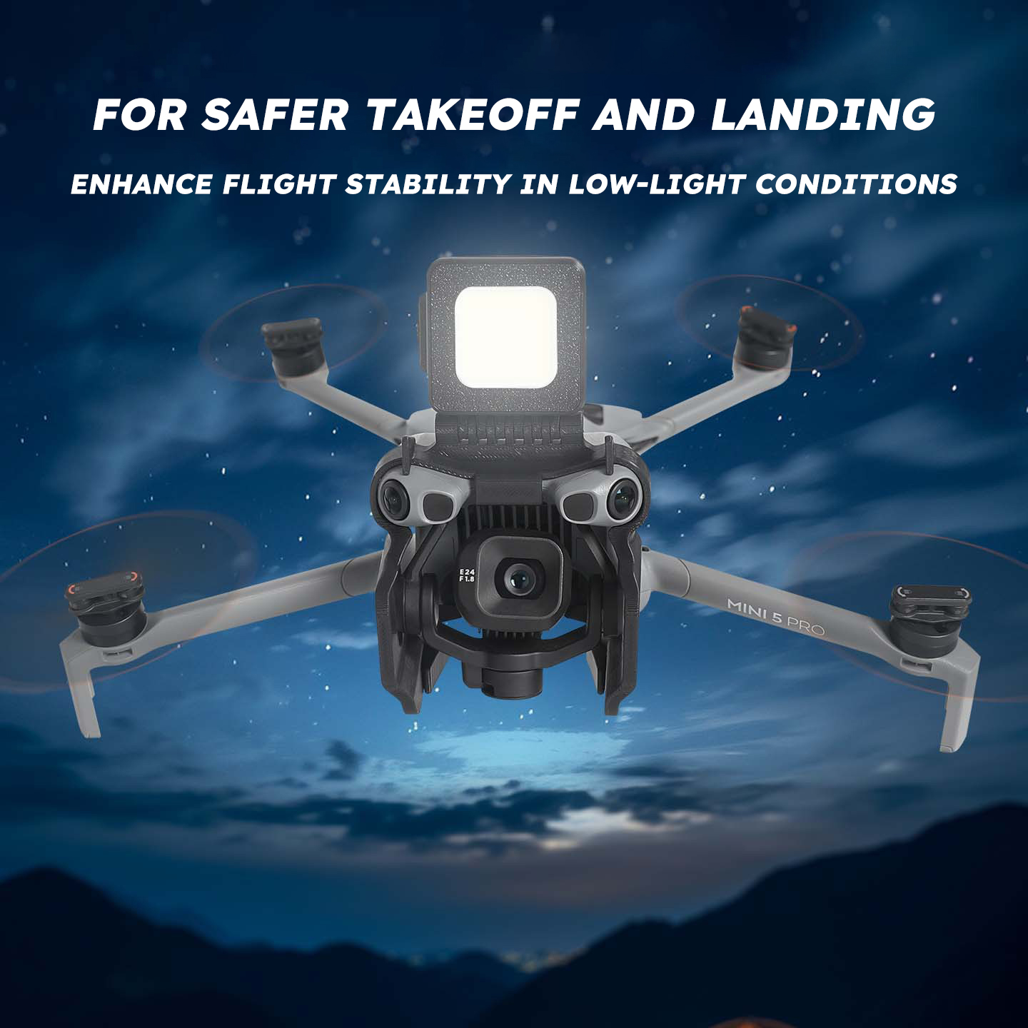 Drone Led Light - Luce di Segnalazione per Volo Notturno