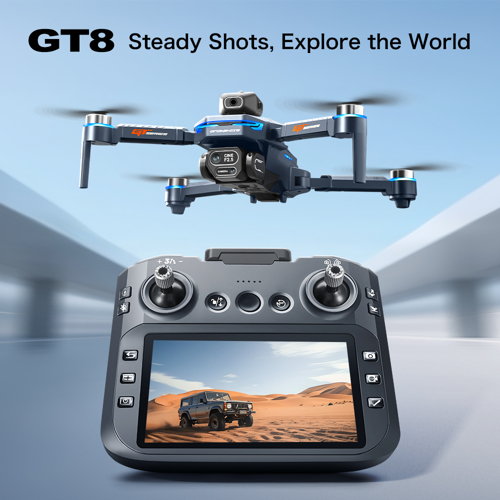 Drone Pieghevole GT8 Max con D - Drone Gps Module recensione e prezzo