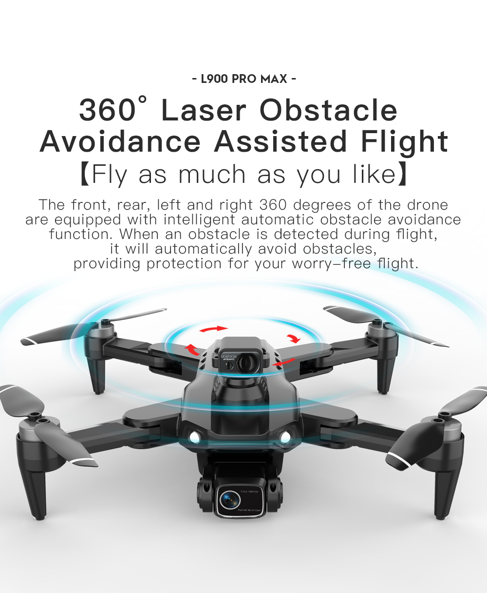 LYZRC L900 PRO MAX Laser per e - Drone Gps Mount recensione e prezzo