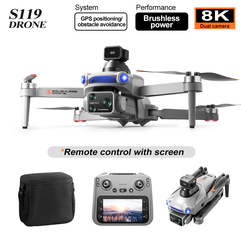 Drone GPS S119 a Lunga Autonom - Drone Gps Mount recensione e prezzo